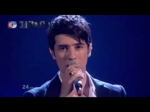 Eurovision 2010 Oslo-Final-29.05.10  - israel  [Harel Skaat - Milim] HD