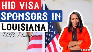 LOUISIANA SCHOOLS THAT SPONSOR H1B VISA!! H1B MARATHON 2025!!