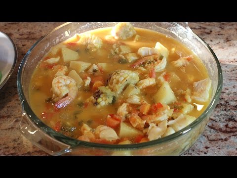 Shrimp & Fish Soup Recipe | Sopa de Pescado y Camarones | My Secret Cuisine