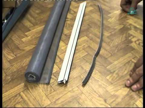 Видеоинструкция по сборке Роллетных москитных сеток ТБМ