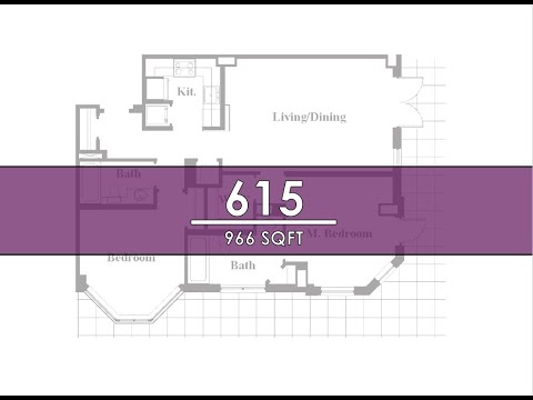Apartment 615 966 Sqft
