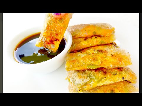 Quick and Easy Breakfast | Mix Veg  Rice Paper Spring Roll