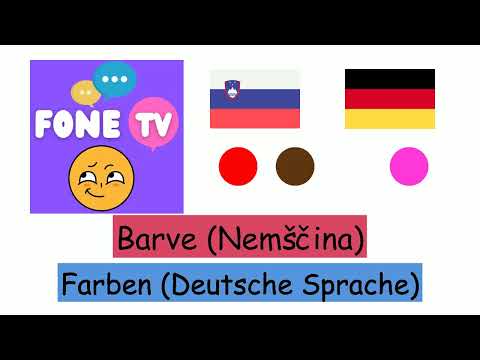 Barve (Nemščina) (sl-de)