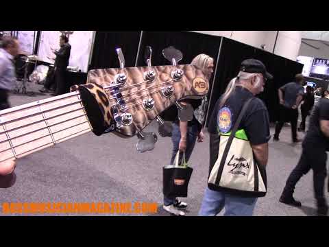 Bass Musician Magazine NAMM 2018 - Anaconda Basses
