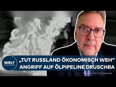 UKRAINE-KRIEG: "Tut Russland ökonomisch Weh" - Experte zum Angriff auf Ölpipeline Druschba