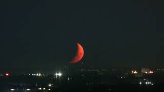 Chicago Moonset 8-17-2026