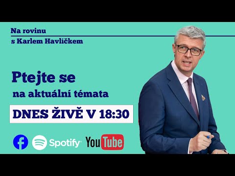 NA ROVINU s Karlem Havlíčkem. Ptejte se na aktuální témata.