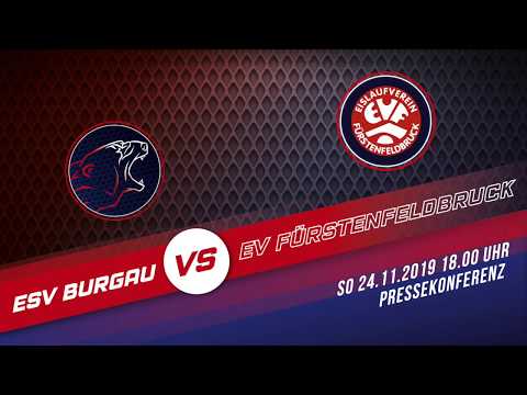 Pressekonferenz: ESV Burgau vs. EV Fürstenfeldbruck