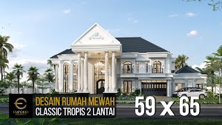 Video Desain Rumah Classic 2 Lantai Bapak Ronald di  Manado, Sulawesi Utara