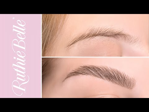 HOW TO DO BROW LIFT/LAMINATION AT HOME | RUTHIE BELLE