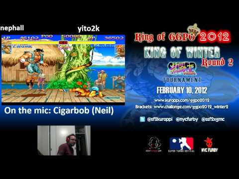The King of GGPO 2012 - nephall  (T. Hawk)   vs yito2k  (Dhalsim)