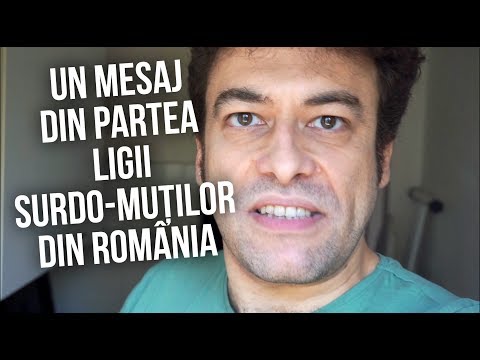 Un mesaj din partea Ligii Surdomuților din România