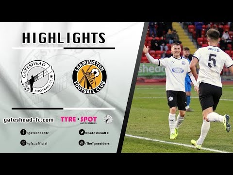 HIGHLIGHTS: Gateshead 4-2 Leamington (01/02/20)