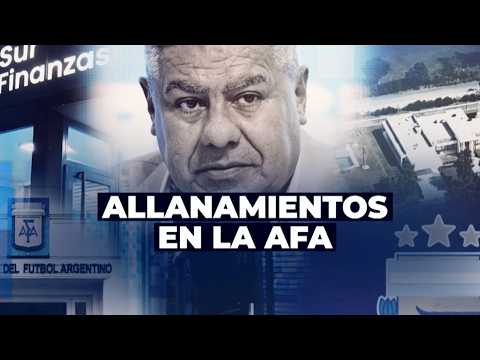 Allanamientos en AFA: operativos en busca de pruebas en Ezeiza y en la sede Viamonte