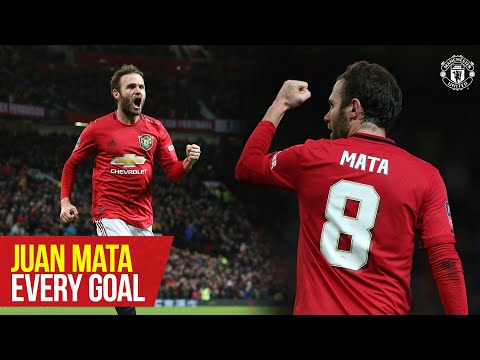 Juan Mata | Every Goal for Manchester United