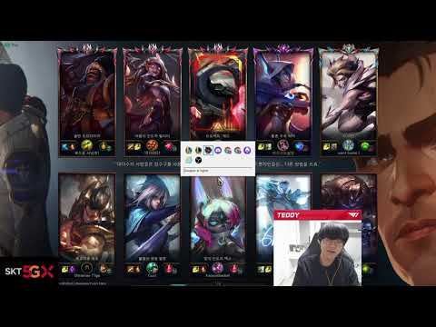 T1 Teddy stream | XAYAH vs JHIN