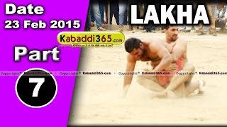 Lakha (ludhiana) Kabaddi Tournament 23 Feb 2015  Part 1 by Kabaddi365.com