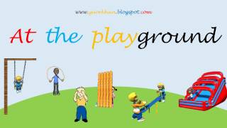 At the Playground / English for Kids