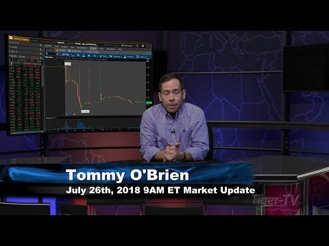 July 26th 9AM ET Market Update with Tommy O'Brien on TFNN