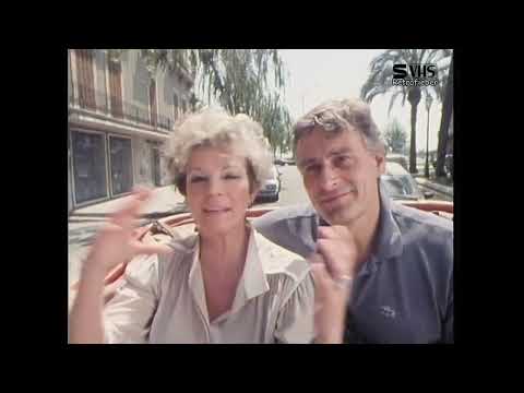 Dreharbeiten `` Hotel Paradies ´´ Serie auf Mallorca 1989 mit Grit Boettcher