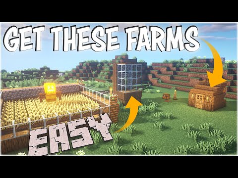 Insane 1.18 Minecraft Survival Farms! Must-Watch!