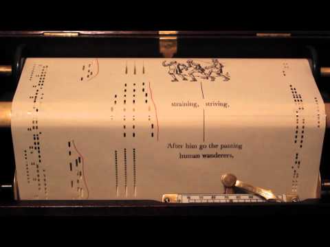 Weber Duo-art playing Griegs Puck