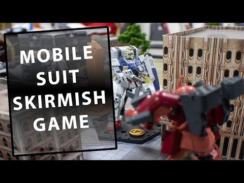 Mobile Suit Skirmish Game - Introduction to a fun use of Gunpla