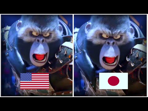 Sing 2 (A Sky Full of Stars) Johnny - ingles vs japonés