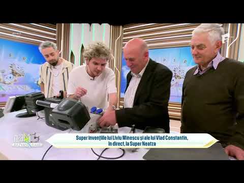 Antena 1 minigenerator 220 in cutia de pate ficat Liviu Minescu si Vlad Constantin