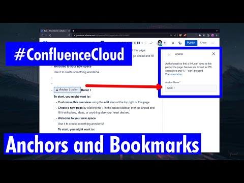 Confluence Cloud – Anker und Lesezeichen erstellen