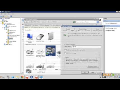 Getting Started with Citrix XenApp 6 5 Tutorial Printing and Printing Drivers | packtpub com