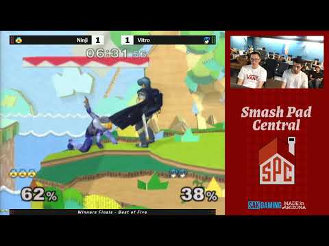 SPC 152 Winners Finals - Ninji (Sheik) vs Vitro (Fox/Marth)