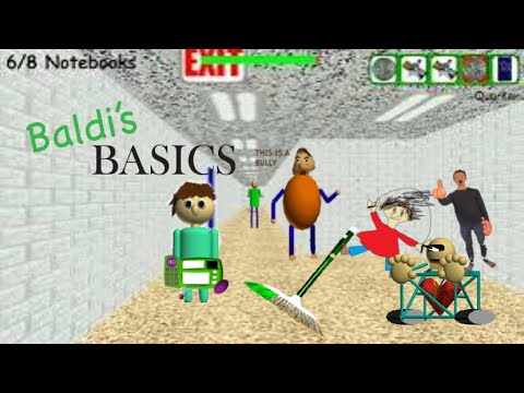 Trying to escape Baldi’s school 😱