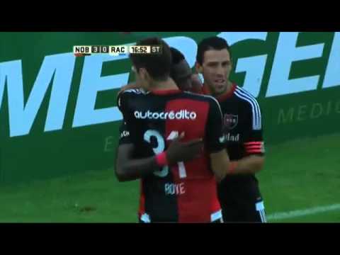 Newells 5   Racing 0  Fecha 3  Primera División 2016