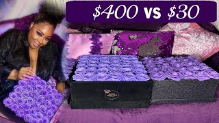 MAKE YOUR OWN $400 ROSE BOX FOR $30! DIY PRESERVED FLOWER BOXES