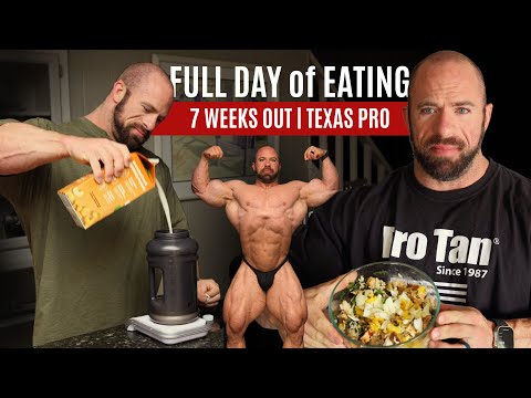 FULL DAY of EATING | Texas Pro 7 Weeks Out | 2025 Prep Series Episode 10