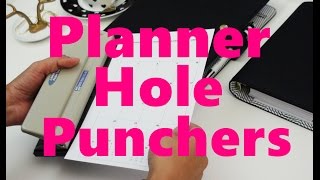 Planner Hole Punchers: Tips & Overview - Levenger & 6-Holes Open Paper Punch (A5, Personal, Pocket)