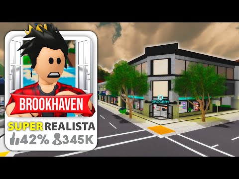 Eu Criei o Brookhaven SUPER REALISTA!