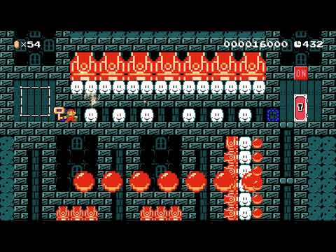 Alfa's Cannonball Land (Super Mario Maker 2)