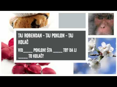 Practice Serbian Verb Conjugations