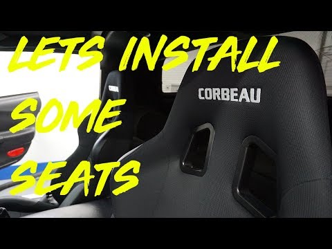 Corbeau A4 Seats Install in my 1998 c5 Corvette