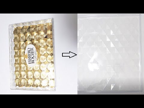Easy Hack to Remove Ferrero Rocher Label - Quick and Works Every Time! | DIY Crafts