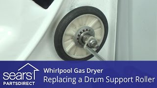 How to Replace a Whirlpool Gas Dryer Drum Support Roller