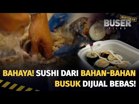 , title : 'Sushi Murah, Ternyata Bahan-bahannya dari Sampah! | Buser Investigasi'