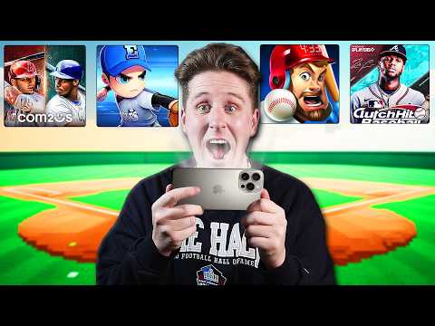 Ranking Baseball Mobile Games From WORST to BEST! - YouTube