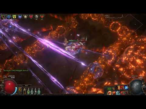 [POE 3.18] Champion (Corrupting Fever, Reap) - The searing exarch Q80% More Life 40%