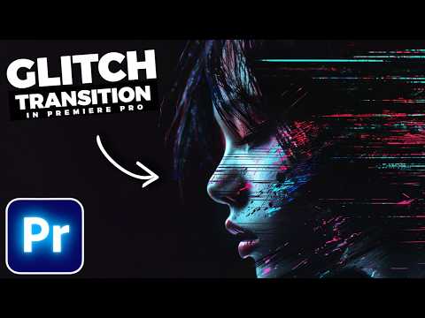 How To Add An EDGE GLITCH Transition In Premiere Pro