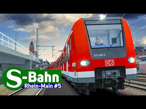 Train Simulator 2018: S-BAHN Rhein-Main #5 - Unterwegs auf der S5 mit der BR 423!