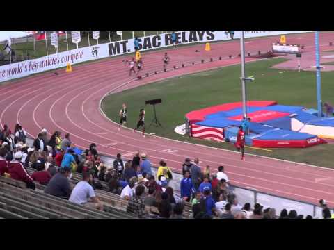 2015 Mt SAC Relays Boys 4x400M Open Div Section 2