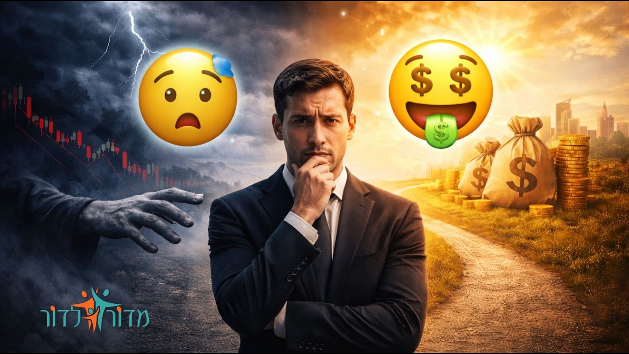 איך רגשות משפיעים על החלטות השקעה? ריאיון עם ציון זכות רביד מילניום ניהול תיקי השקעות